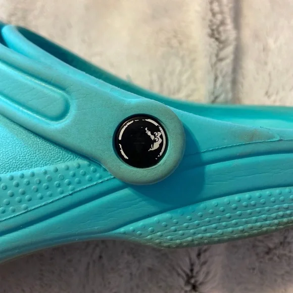 SOLD - Turquoise Crocs - Picture 6 of 7